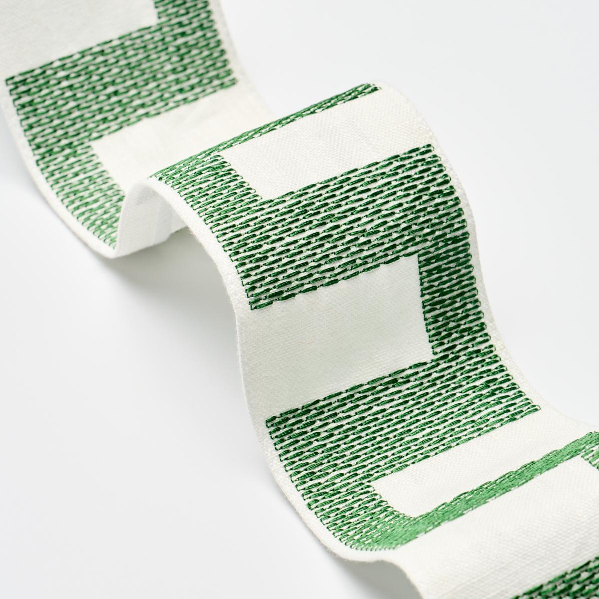 Schumacher Matrix Tape Green Trim