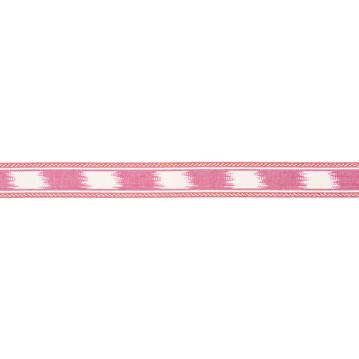 Schumacher Pink Banyan Tape Narrow