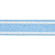 Schumacher Sullivan Tape Narrow Indoor/Outdoor Blue Trim