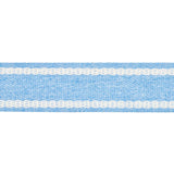 Schumacher Sullivan Tape Narrow Indoor/Outdoor Blue Trim
