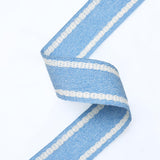 Schumacher Sullivan Tape Narrow Indoor/Outdoor Blue Trim