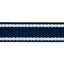 Schumacher Sullivan Tape Narrow Indoor/Outdoor Navy Trim