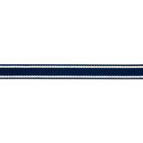 Schumacher Sullivan Tape Narrow Indoor/Outdoor Navy Trim