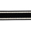 Schumacher Sullivan Tape Narrow Indoor/Outdoor Black Trim