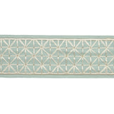Schumacher Teal Directoire Tape Narrow