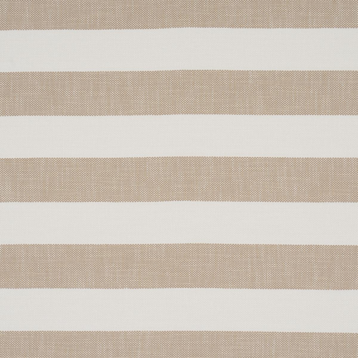 Schumacher Desert Wide Stripe Sand Fabric