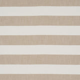 Schumacher Desert Wide Stripe Sand Fabric