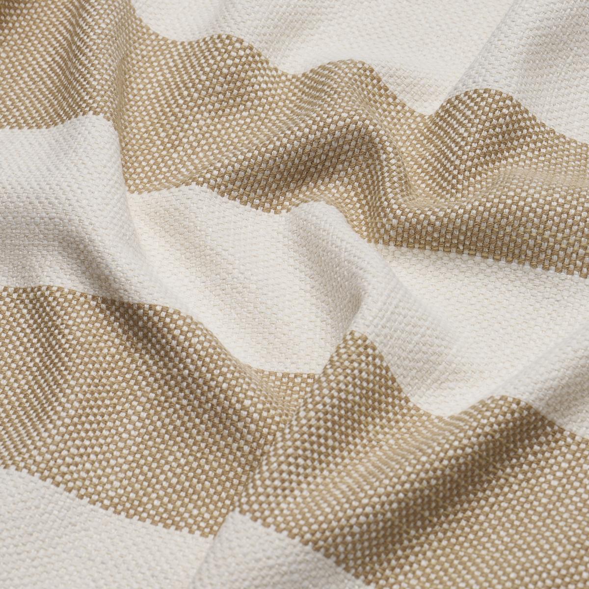 Schumacher Desert Wide Stripe Sand Fabric