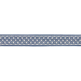 Schumacher Bleu Marine Directoire Tape Narrow