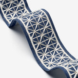 Schumacher Bleu Marine Directoire Tape Narrow