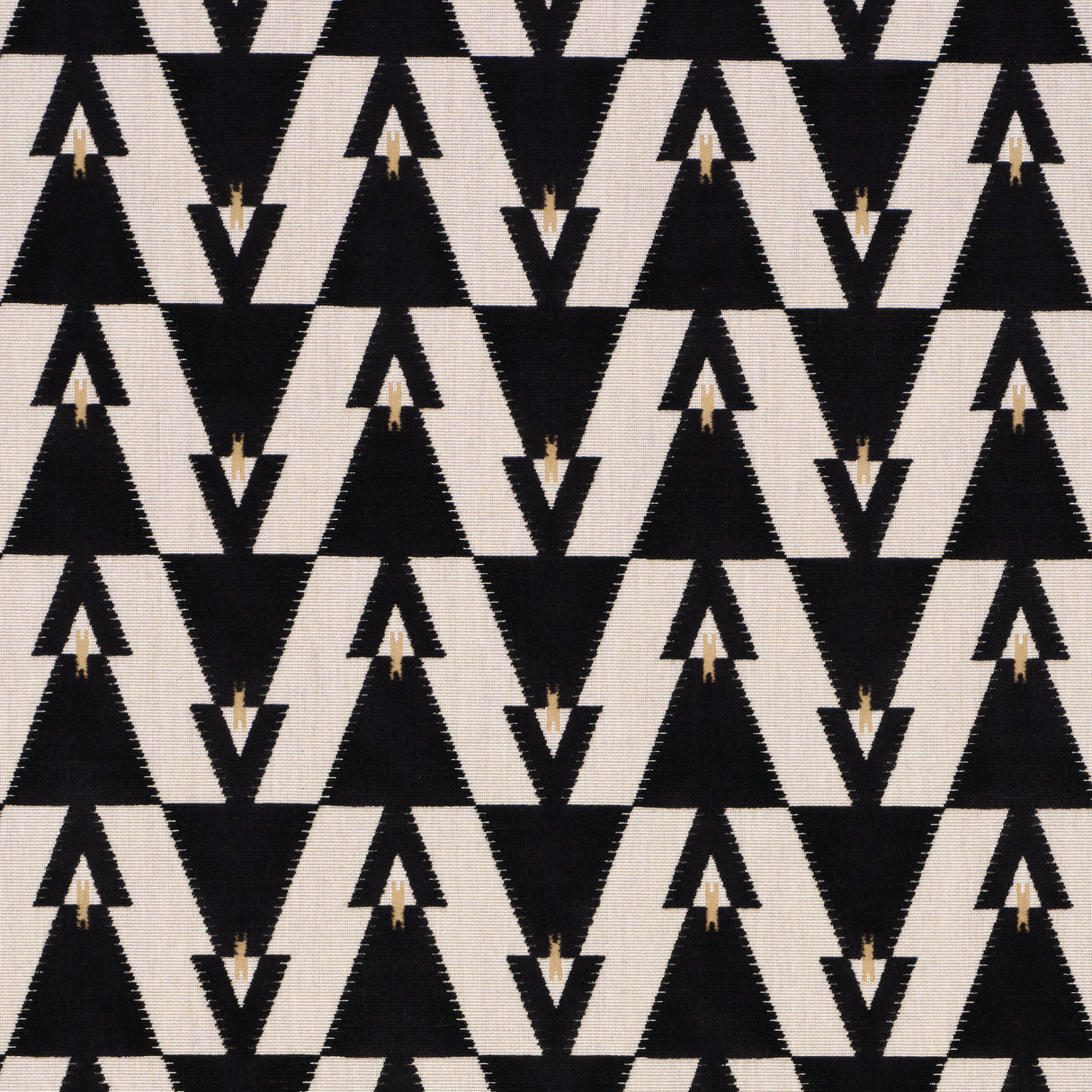 Schumacher Kalido Velvet Onyx Fabric