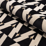 Schumacher Kalido Velvet Onyx Fabric