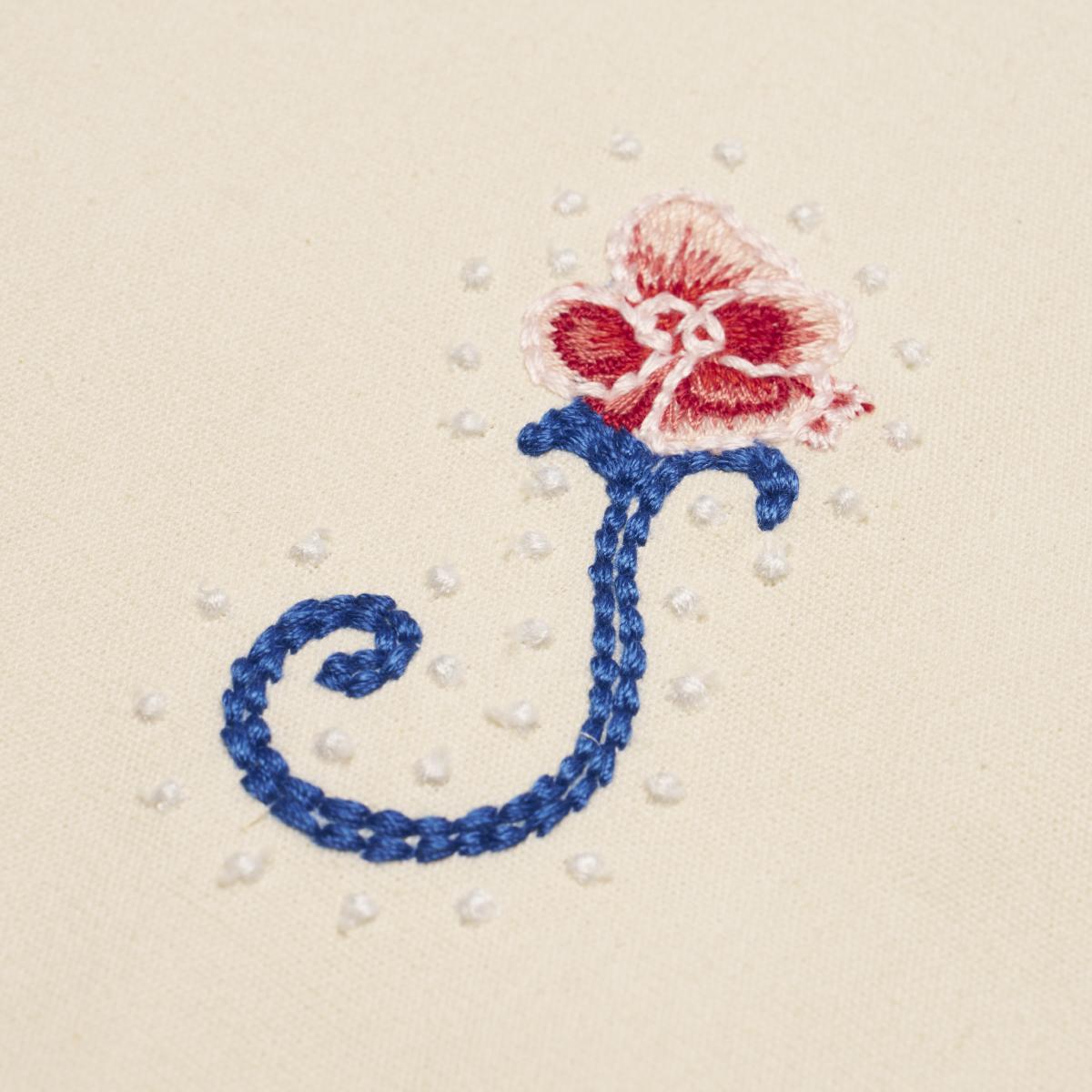 Schumacher Backdrop X Schumacher Rhinestone Cowboy Embroidery Poppy Fabric