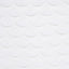 Schumacher Prep School Hand Pieced Scallop White Fabric