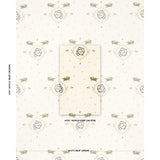 Schumacher Backdrop X Schumacher Reptilia Embroidery Bright Multi On Ivory Fabric