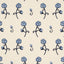 Schumacher Backdrop X Schumacher Rhinestone Cowboy Embroidery Navy Fabric