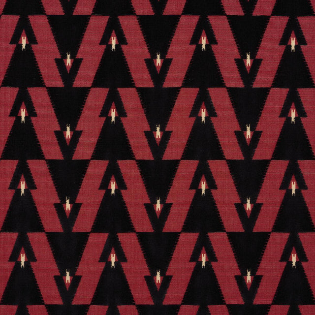 Schumacher Kalido Velvet Ladybird Fabric