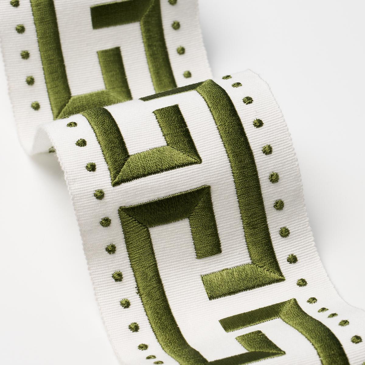 Schumacher Green Margo Fret