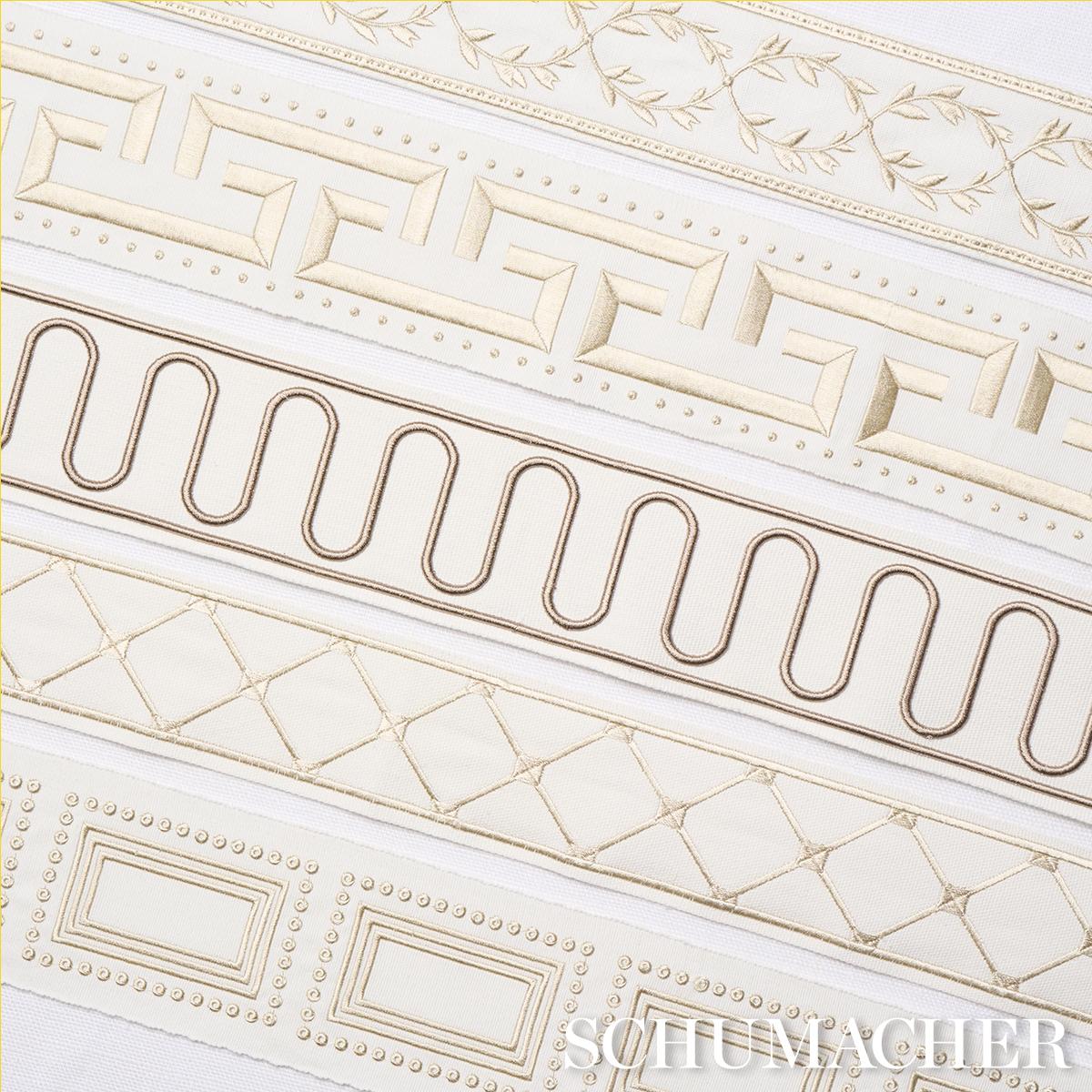 Schumacher Ivory Margo Fret