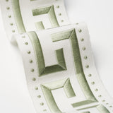 Schumacher Celadon Margo Fret
