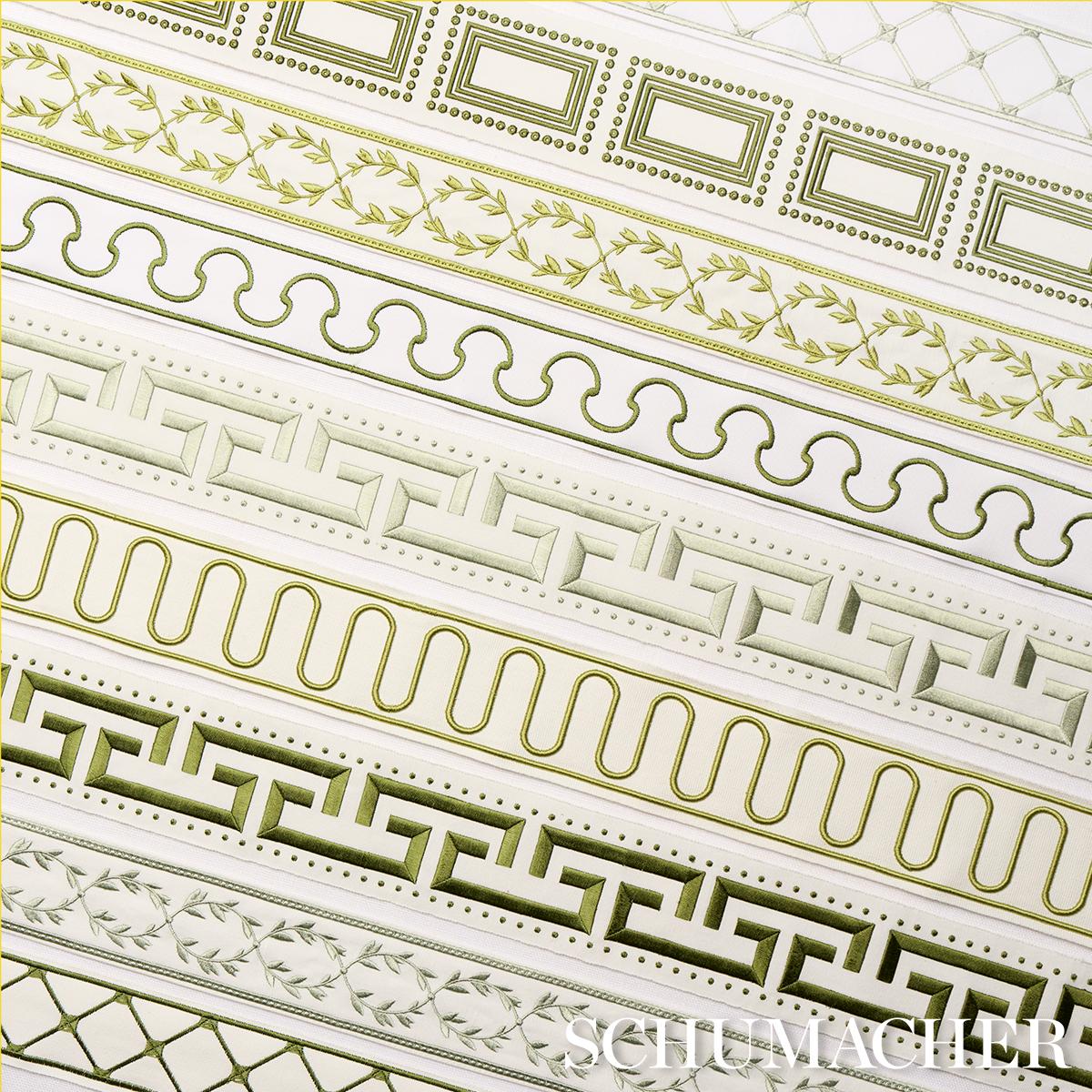 Schumacher Celadon Margo Fret