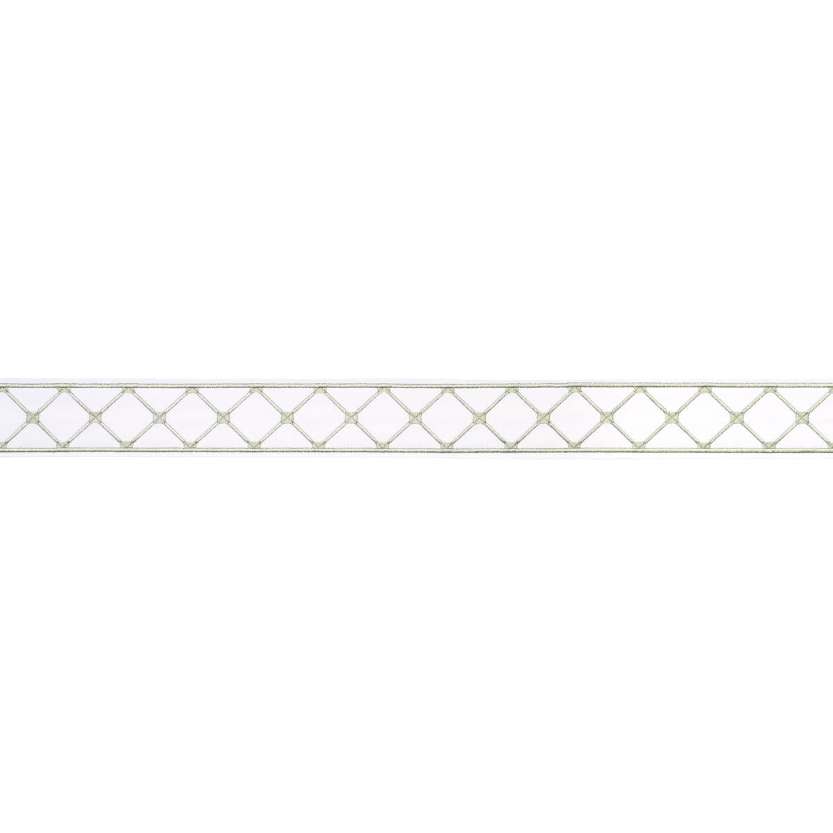 Schumacher Parisian Bamboo Celadon Trim
