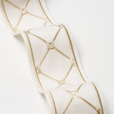 Schumacher Parisian Bamboo Ivory Trim