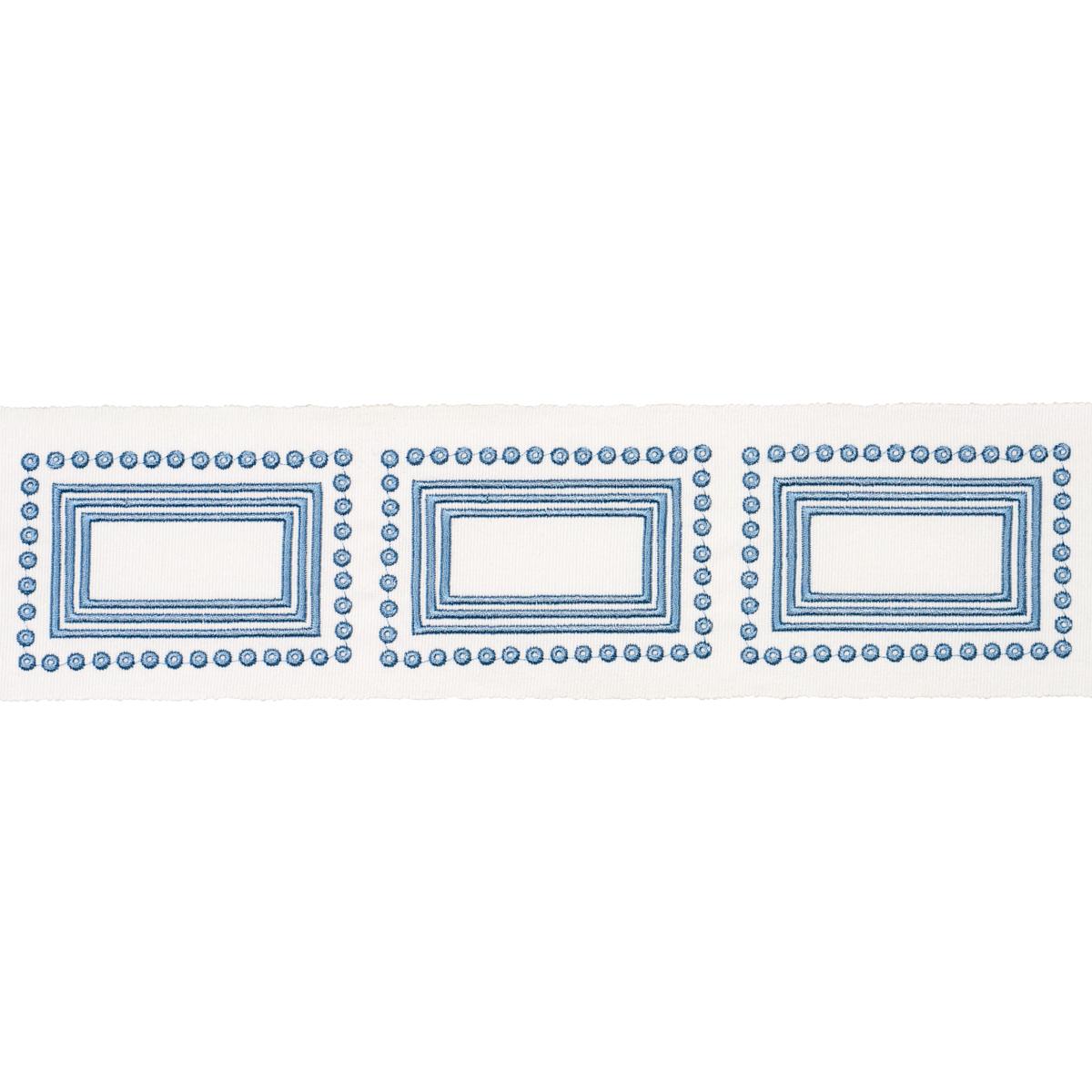 Schumacher Porte Parisien Porcelain Trim