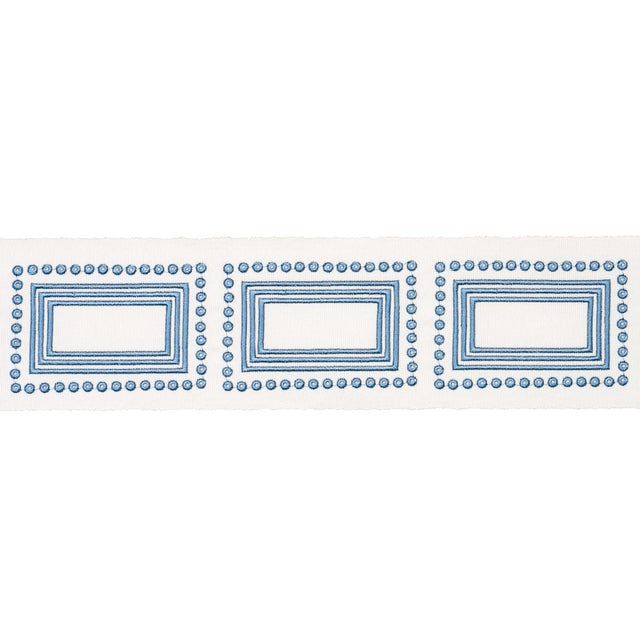 Schumacher Porte Parisien Porcelain Trim