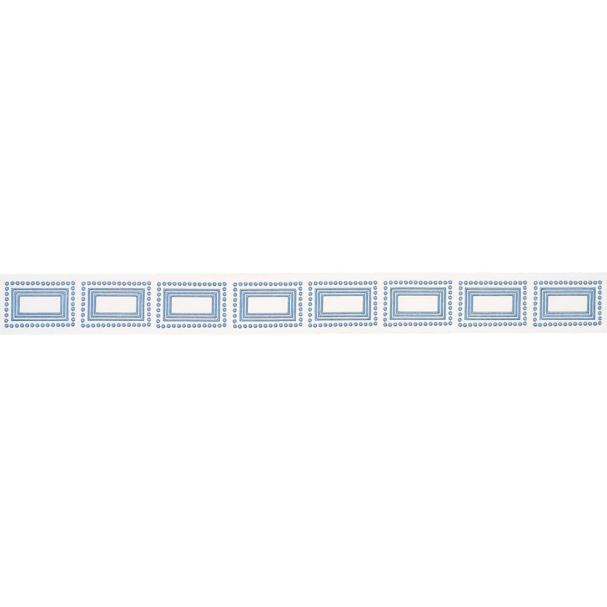 Schumacher Porte Parisien Porcelain Trim