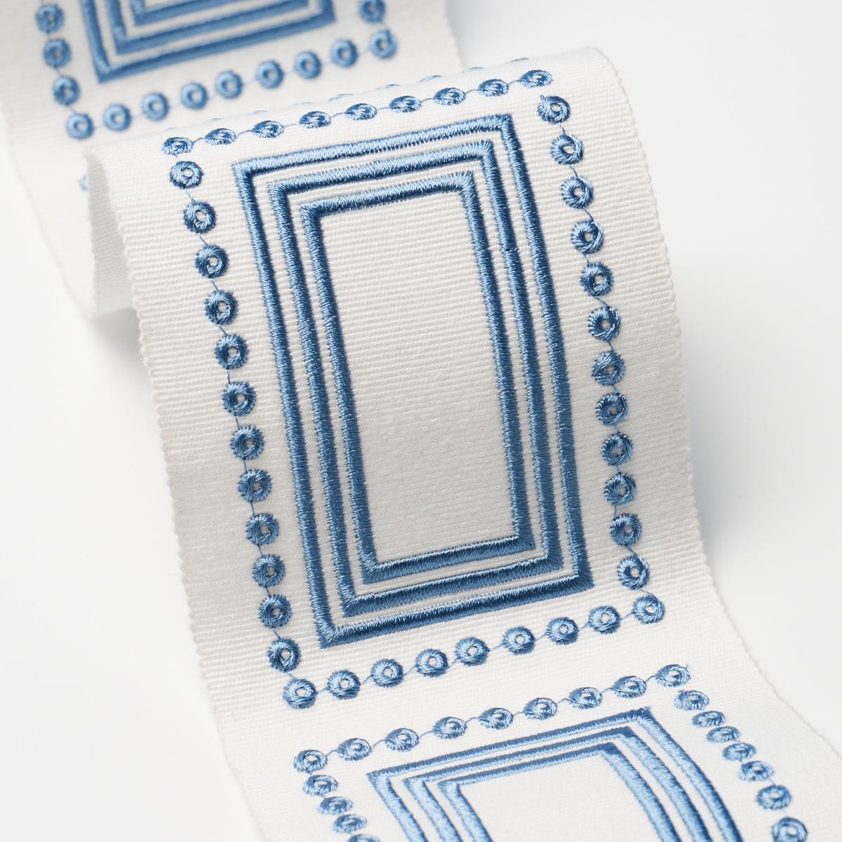 Schumacher Porte Parisien Porcelain Trim