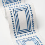 Schumacher Porte Parisien Porcelain Trim