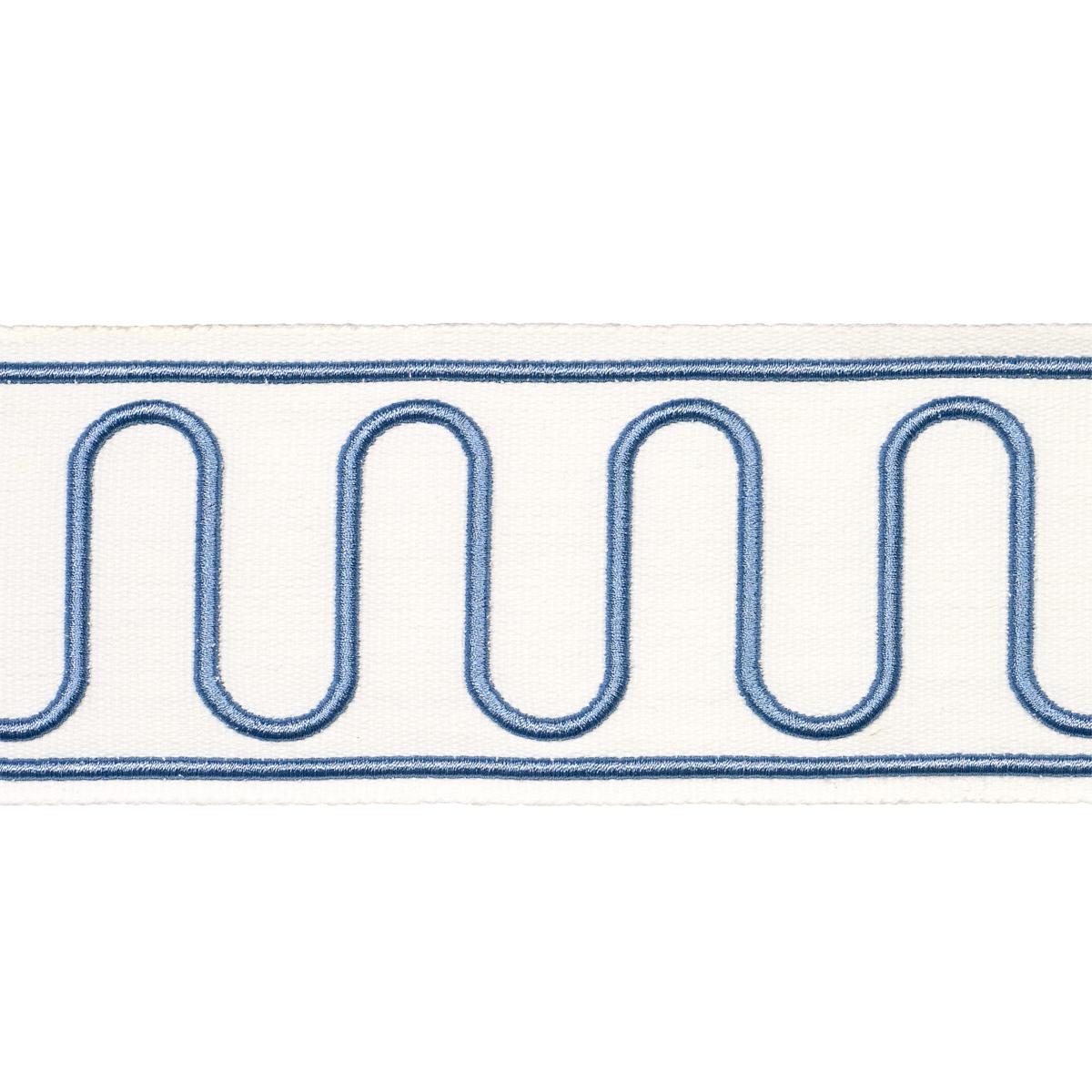 Schumacher Porcelain Royere Scroll