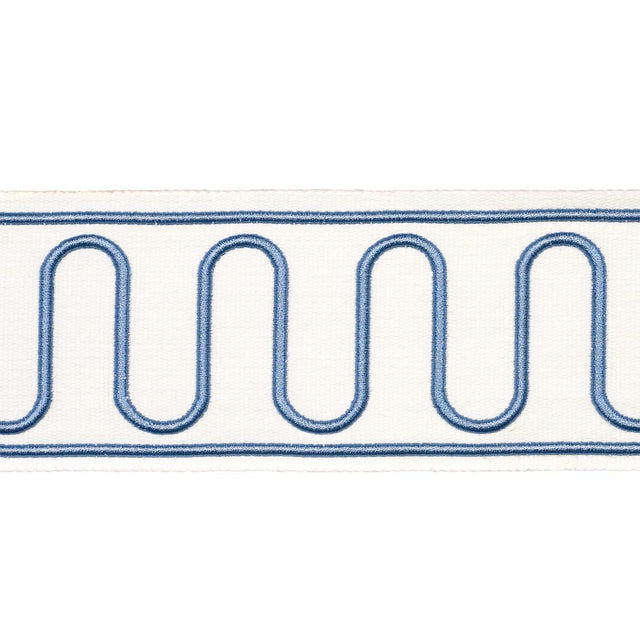 Schumacher Porcelain Royere Scroll