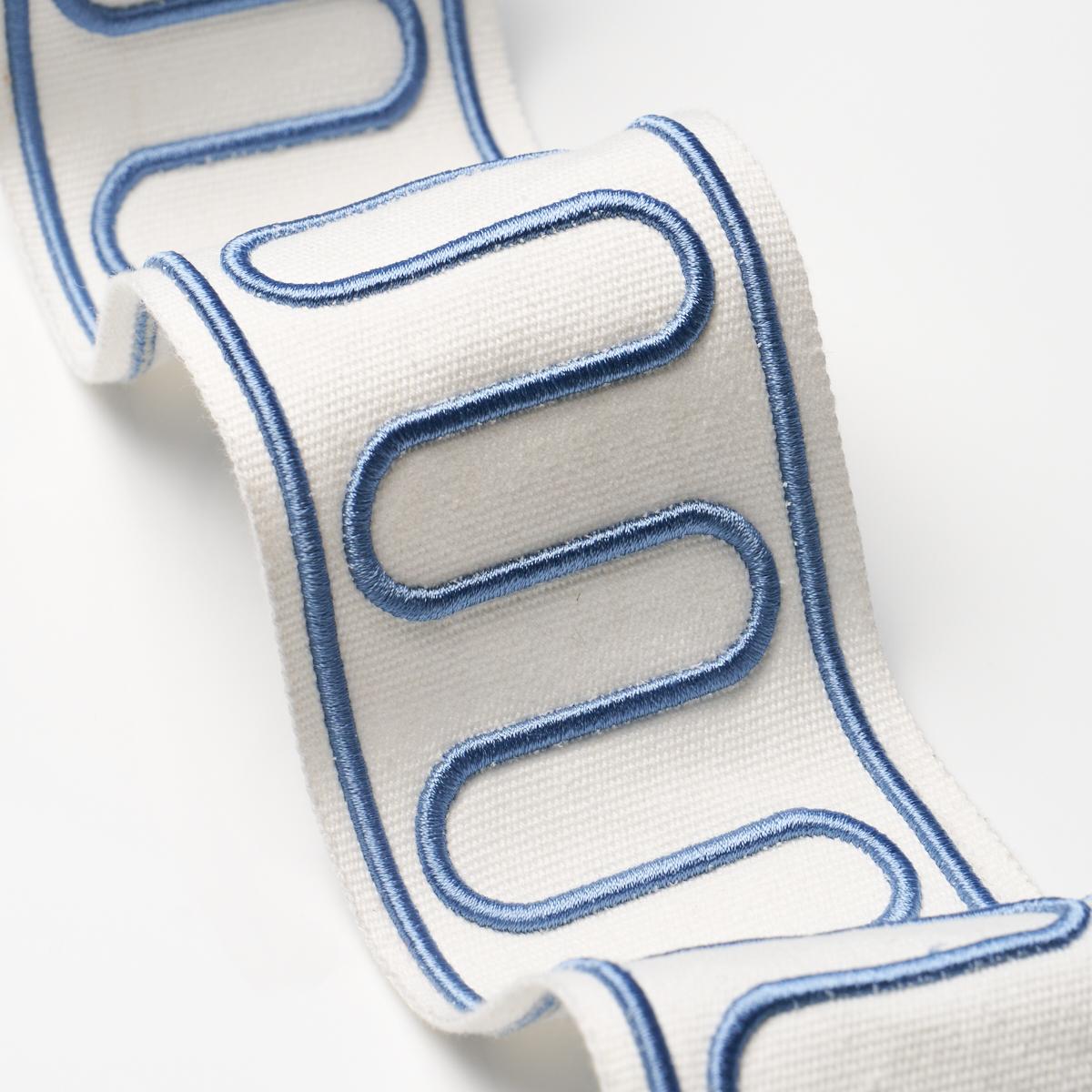 Schumacher Porcelain Royere Scroll