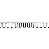 Schumacher Black Royere Scroll