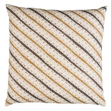 Schumacher Brown 22" x 22" Ronnie Pillow