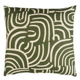 Schumacher Olive 22" x 22" Backdrop X Schumacher New Beat Pillow