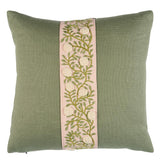Schumacher Leaf & Blush 16" x 16" Ashoka Pillow
