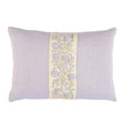 Schumacher Lilac & Cream 11" x 16" Ashoka Pillow