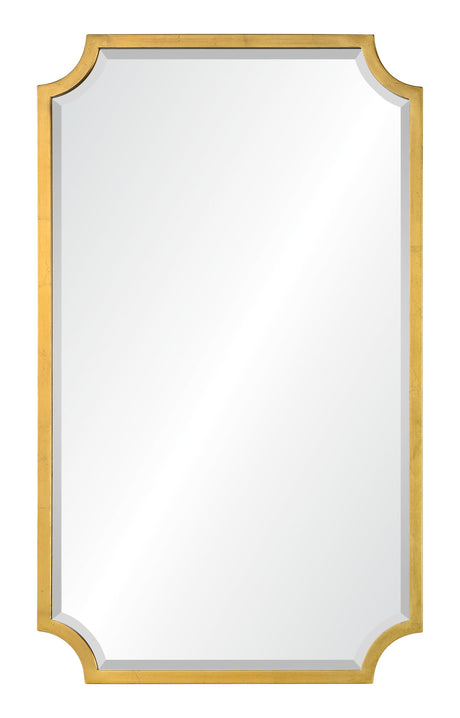 Mirror Home Burnished Gold Leaf 24"W x 40"H x 1.19"D Mirror