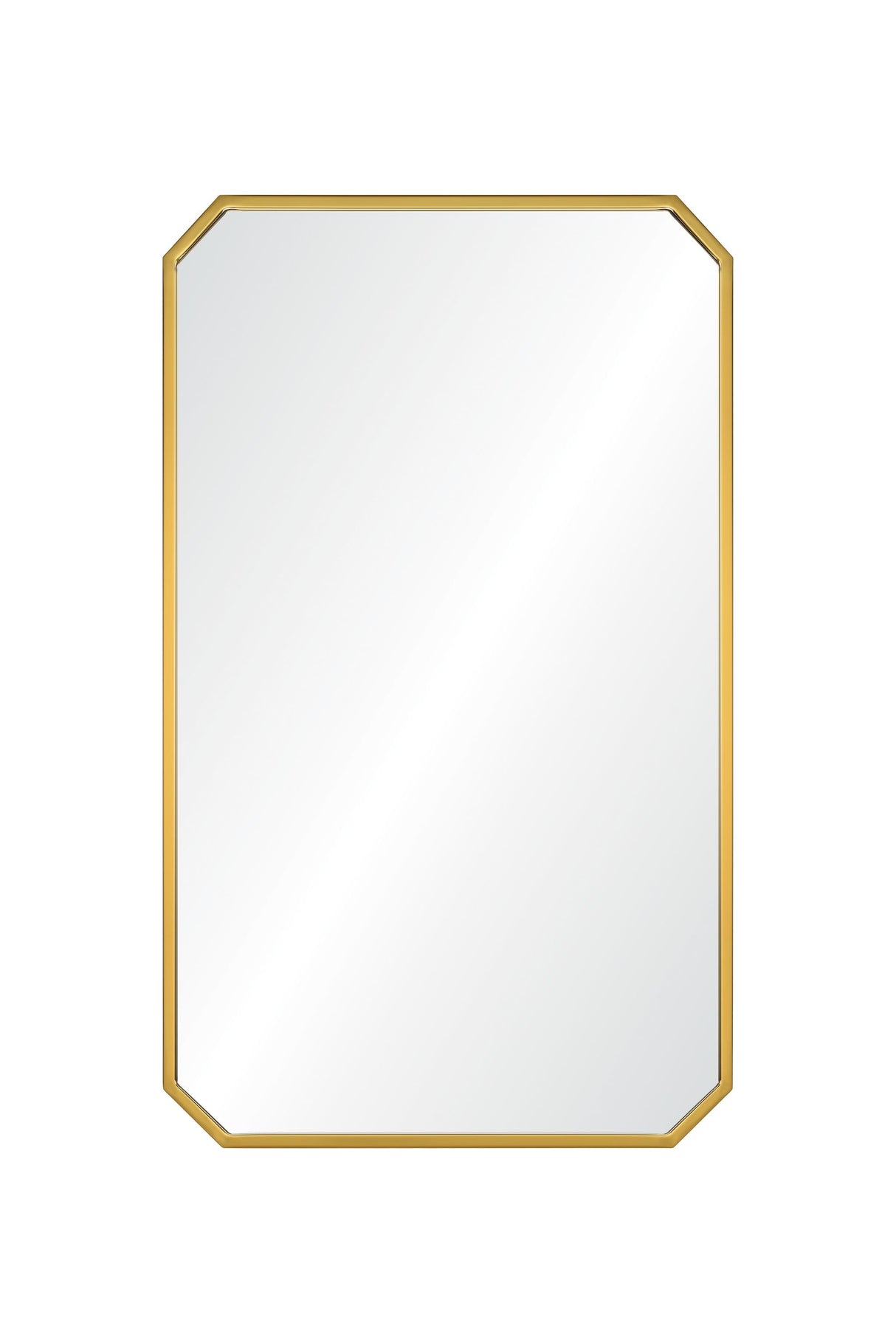 Mirror Home Burnished Brass 24"W x 40"H x 1.19"D Mirror