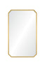 Mirror Home Burnished Brass 24"W x 40"H x 1.19"D Mirror