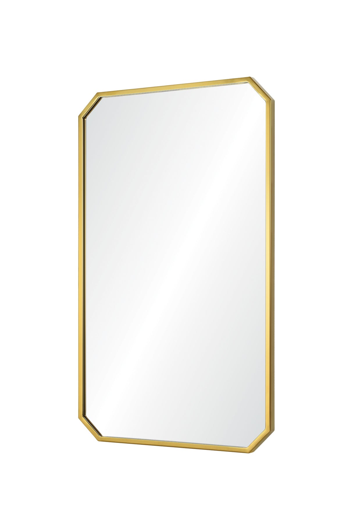 Mirror Home Burnished Brass 24"W x 40"H x 1.19"D Mirror