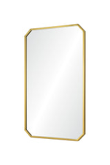 Mirror Home Burnished Brass 24"W x 40"H x 1.19"D Mirror
