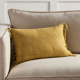 Jaipur Living Jemina Majere Solid Citron 13" x 21" Pillow Cover