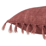 Jaipur Living Jemina Majere Solid Rose 20" x 20" Pillow Cover