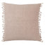 Jaipur Living Jemina Majere Solid Blush 20" x 20" Pillow Cover