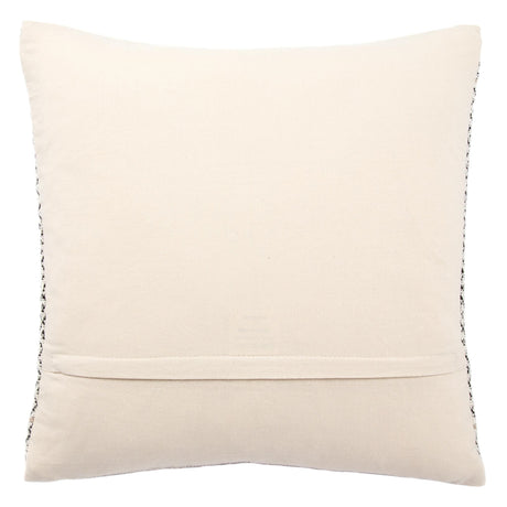 Jaipur Living Peykan Mariscopa Trellis Ivory / Dark Gray 18" x 18" Pillow