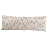 Jaipur Living Mercado Linnean Stripes White / Gray 14" x 40" Pillow